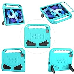 BMOUO Kids Case for iPad Air 5/4, Built-in Screen