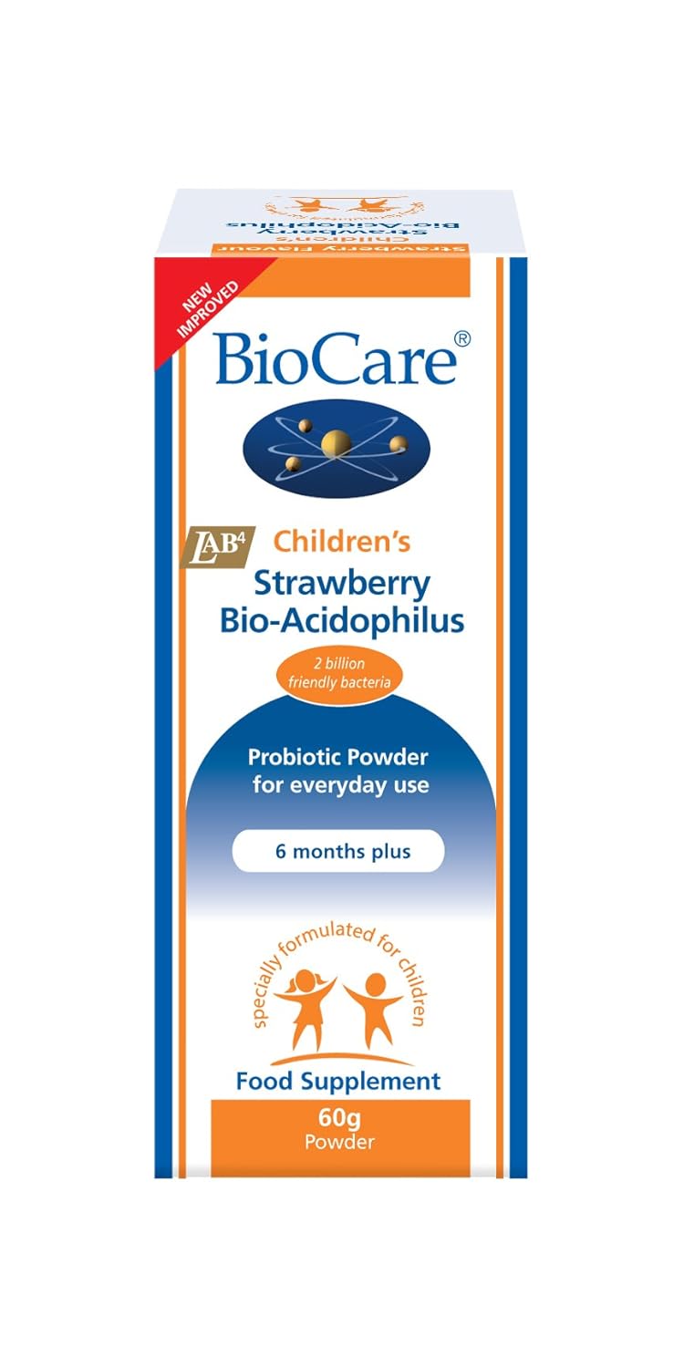 BioCare Children's Strawberry BioAcidophilus (Probiotic) Amazon.co.uk