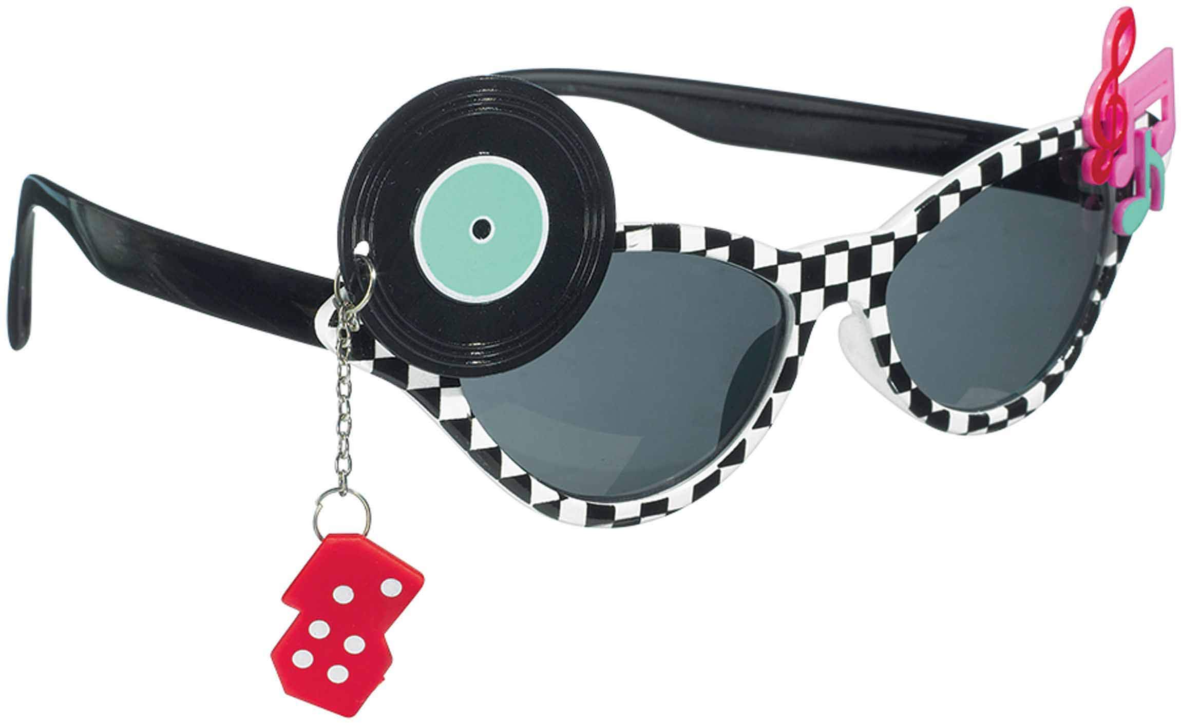 Amscan 250486-55 Fun Shades Classic 50'S Tinted