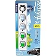 Febreze Car Air Freshener 5 Count Platinum, Linen & Sky, Gain Original Vent Clips
