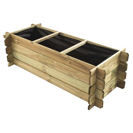 SIENAGARD 963822 Hochbeet Nikolo 140 x 60 x 40 cm