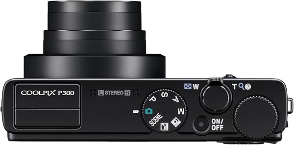 Nikon COOLPIX P300 Compact Digital Camera   Black 12 2MP 4 2x Optical Zoom 3 inch LCD