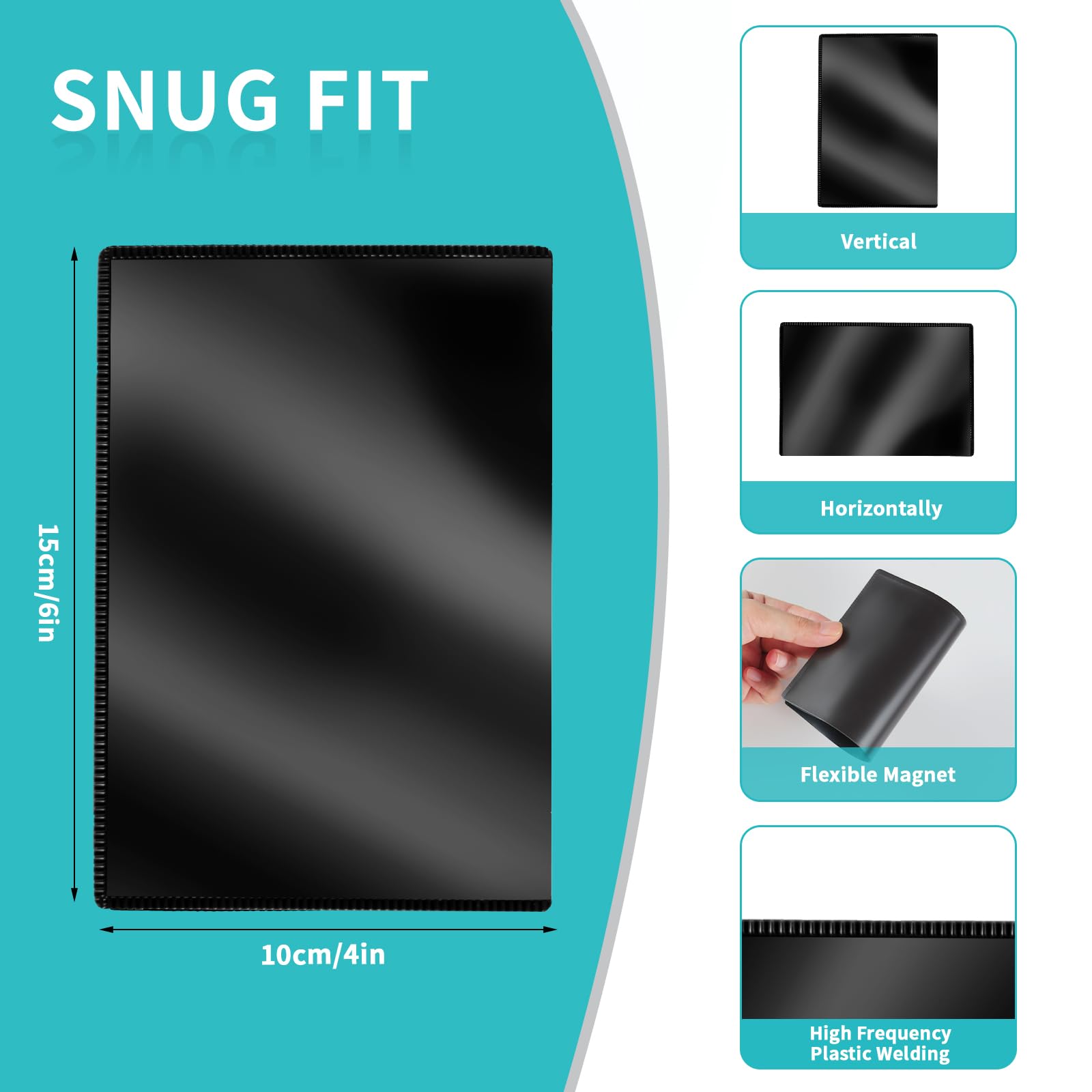 Sloworld Magnetic Picture Frame,10 Pack 4\