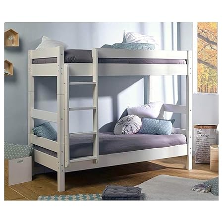 Moki-Furnitures Milo - Litera con colchones (90 x 190 cm), Color ...