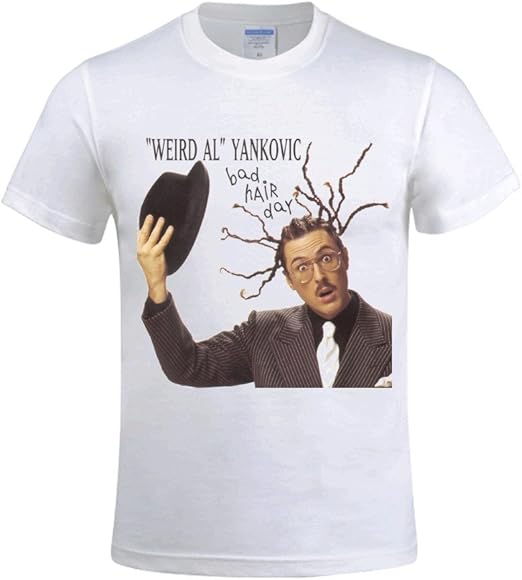Amazon Com Weird Al Yankovic Bad Hair Day Vintage T Shirts For