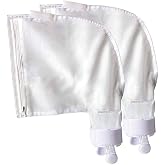 Pool Spa Part Nylon Mesh Pool Cleaner All Purpose Bag | Fits Polaris 280, 480 Pool Cleaner Zippered All Purpose K13 K16 (2)