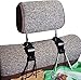 Car Seat Back Headrest Hanger – Pack of 4 Universal Car hanger for Coat or Shopper and Purse by Utopia Home