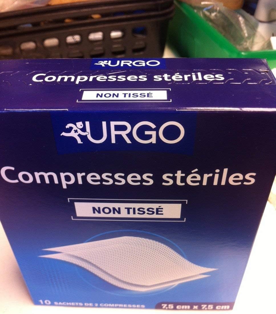 Compresses Stériles Non Tissé 7,5 x 7,5cm Urgo