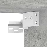 vidaXL Riga Concrete Grey Hanging Cabinet 20x29.5x60 cm Engineered Wood view 8