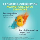 Nurofen Day & Night Cold & Flu Relief 200mg/5mg Tablets 16 Pack view 4
