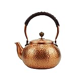 Funmaker Handmade Solid Copper Tea Pot Kettle