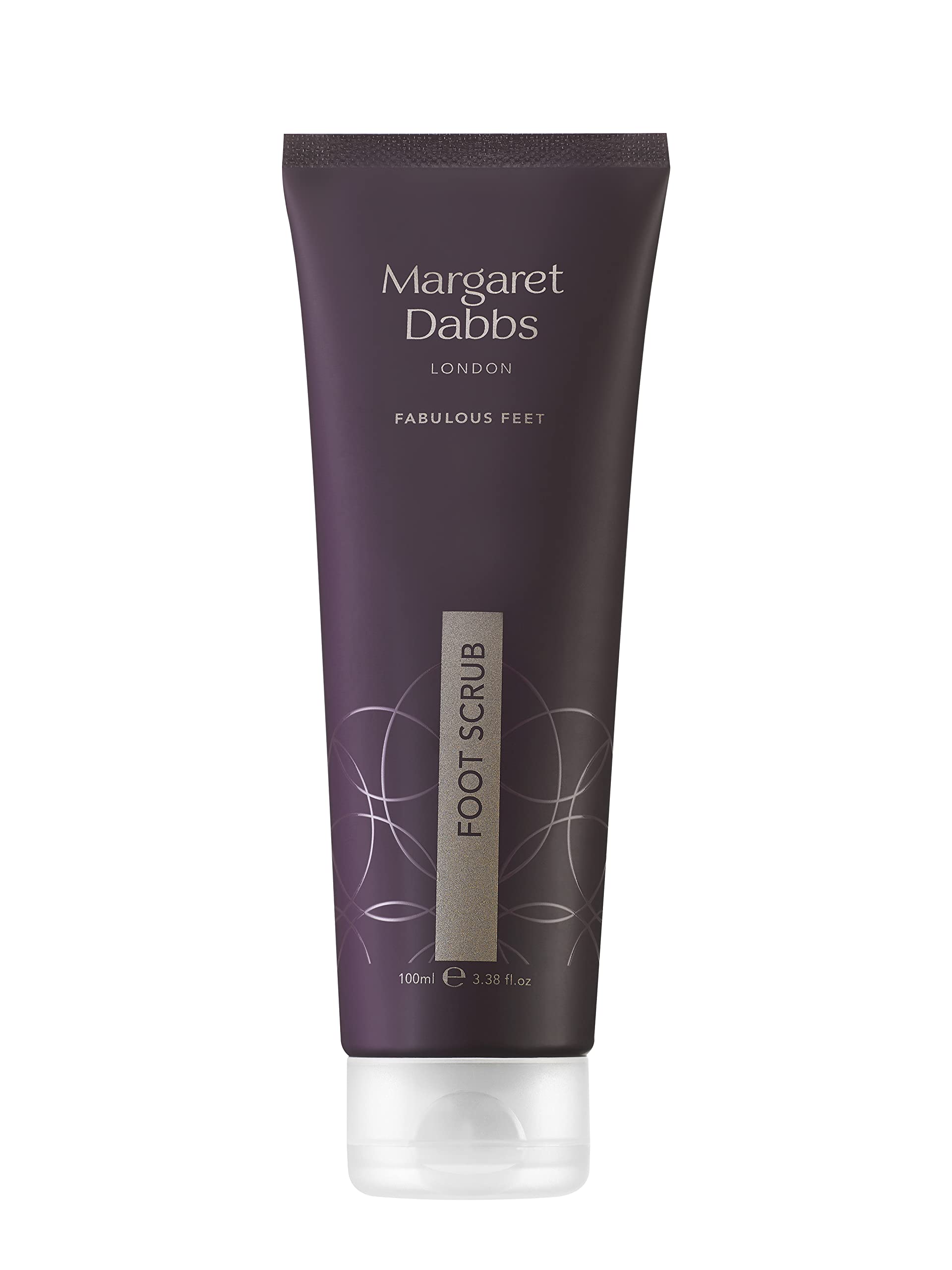 Margaret Dabbs Fabulous Feet Exfoliating Foot Scrub Renews Dry and Dull Skin with Tea Tree Leaf and Pumice 100ml