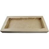 Stone Master Molds Rubber Molds for Concrete, Slate Wall Cap-End Cap, 24" x 9.5" x 2"