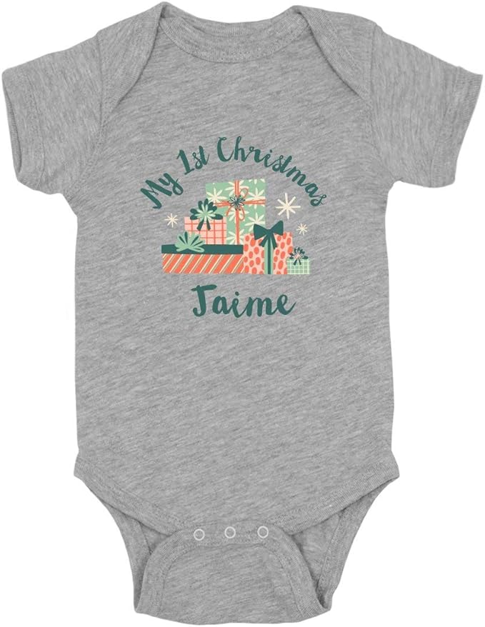 Jaime 1st Christmas Bodysuit