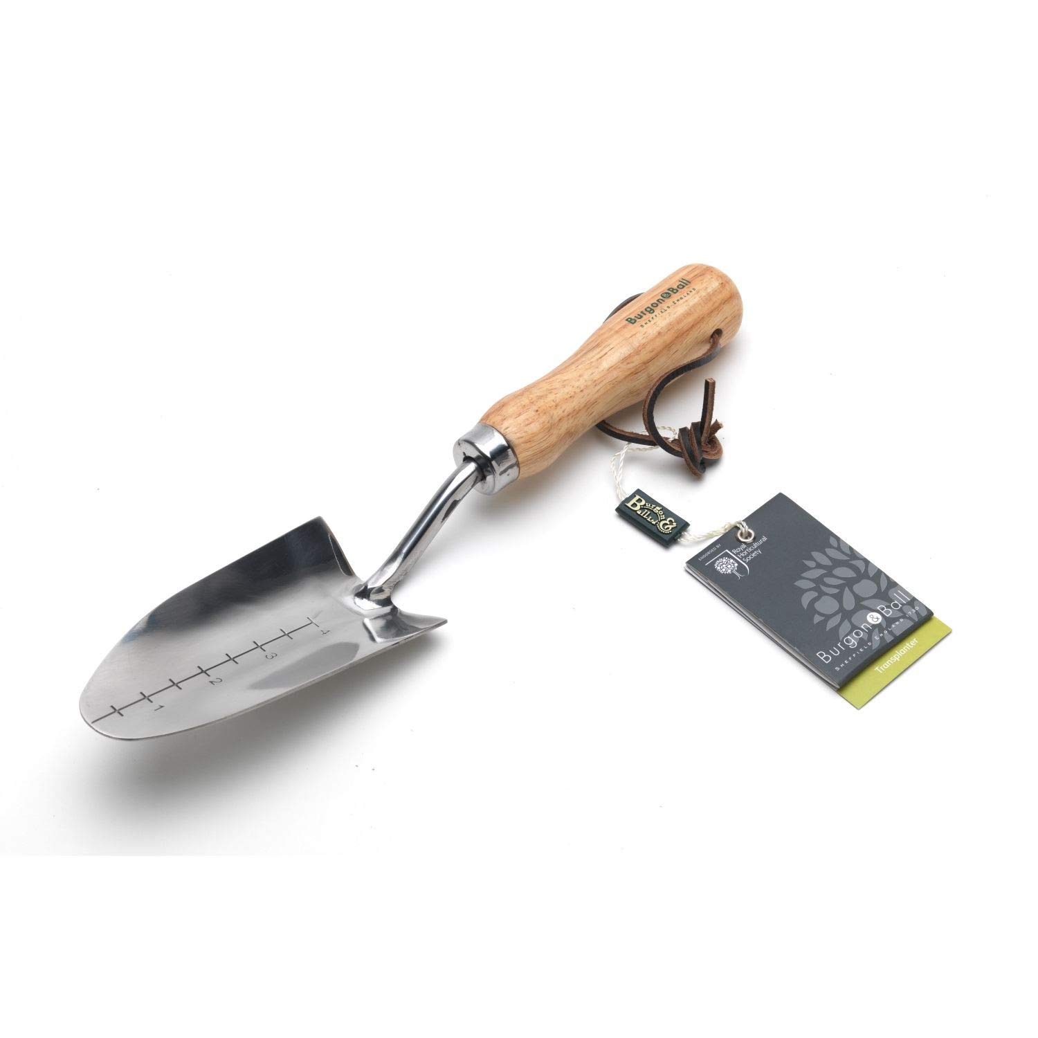 Burgon & Ball RHS Endorsed Transplanter, 30 cm Length, Silver