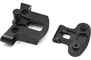 CNSZLAN Aluminum Rear Fender Mount Set For LOSI 1/4 Promoto-MX Motorcycle (BLACK)