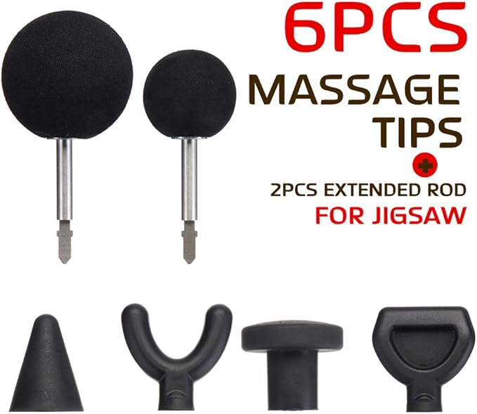 Percussion massager tips Clearance