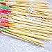 Seawhisper 20 Sizes Circular Knitting Needles Bamboo 2.0mm-12.0mm 80cm with Colored Plastic Tube (US needle size 0-17)