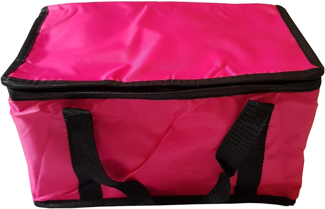 Provance Cool Bag Shopping Bag Insulated Bag Cool Box 9.5 L Picnic Bag Insulated Box (Pink) - Image 3
