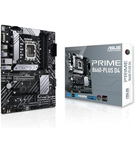 Amazon.com: ASUS Prime B660-PLUS D4 LGA 1700(Intel 12th Gen) ATX