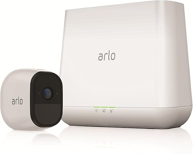 Arlo Vms4130 100eus Pro Smart Caméra De Surveillance Pack De 1720p Journuit Grand Angle 100 Sans Fils