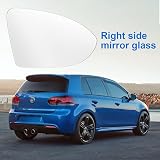 URAQT Right Heated Wing Mirror Glass for VW Golf MK7 2013-2020 Convex Aspherical view 6