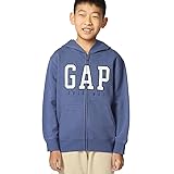 GAP Boys Logo Hoodie Hooded Full Zip Sweatshirt