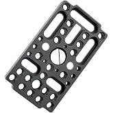 NICEYRIG Camera Cheese Plate Switching Easy Plate Applicable for Railblocks, Dovetails, Short Rods - 161