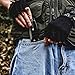 KIZER Cutlery Folding Pocket Knives Flipper Knife Linerlock Black G10 Handles Tactical EDC Knife, Gemini Ray Laconico V3471A1