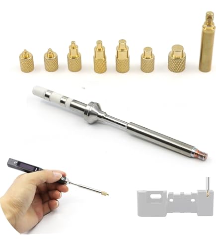 5-Piece Soldering Iron Tip Set For TS100 & TS101 Soldering Pens - Includes I, BC2, KU, J02, D24 Tips