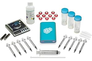 tCheck 3 Potency Tester with Flower Testing Expansion Kit - UV Spectrometer for Potency Testing (Not for FECO & RSO) - Hemp & Herbal Detection Kit for Edibles, Flowers, Oil, Blue