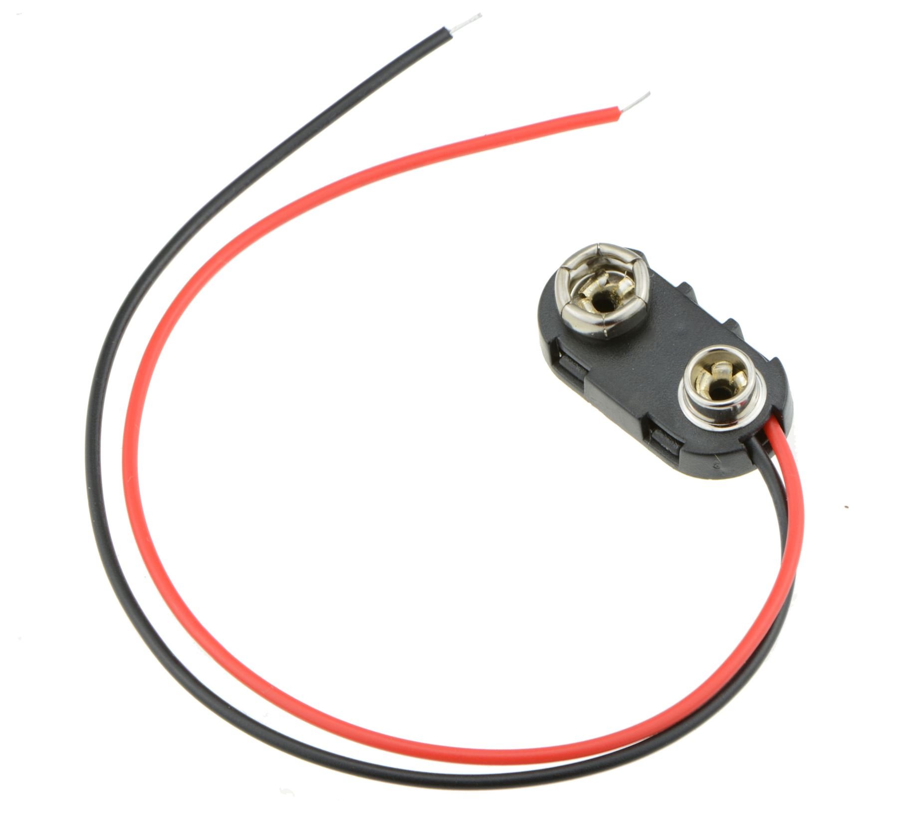 PP3 9V Battery Connector RC Car Plane Boat Helicopter 150mm Wires (Pack of 10)
