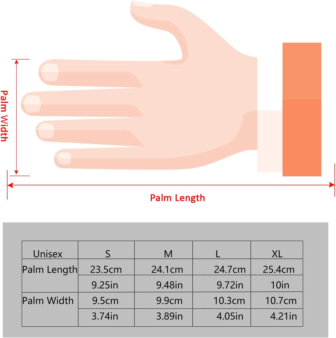 HiCool Winter Gloves, Touch Screen Running Thermal Driving Warm Outdoor Sports Head Gloves for Men Women : Clothing