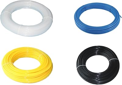 Blue 8mm OD 6mm ID 30m PA12 Nylon Pneumatic Airline Tubing Fuel Hose
