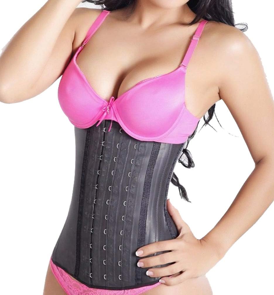 LadySlim by NuvoFit Lady Slim Fajas Colombiana Latex Waist Trainer Cincher Trimmer Corset Weight Loss Shaper