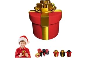 Annoying Gift Box, Annoying Nested Screw Gifts Boxs, Money Puzzle Box for Cash Gift, Reusable Prank Gifts Packaging, for Chri