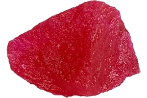 REAL-GEMS EGL Certified Natural Red Ruby Healing Crystal 10.00 Ct