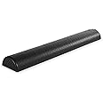 OPTP AXIS Firm Foam Roller, High Density Foam Roller for Physical Therapy, Yoga, Pilates, Fitness Exercise and Sports Training (Black, 36" X 3" Half-Round)