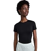 Black Bodysuit Scuba Tee by good american