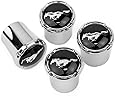 Ford Mustang Pony Chrome Valve Stem Caps - Made in USA