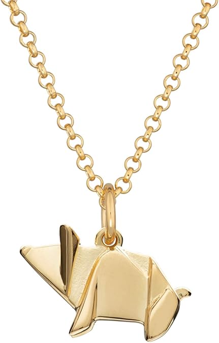 Lily Charmed Femme Enfant Argent sterling 925 Argent plaqué or 18 carats