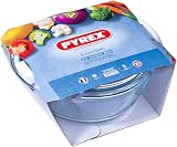 Pyrex Essentials Set of 3 Glass Casseroles 1.4L 2.1L 3L Borosilicate view 7