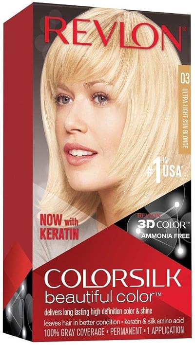 Revlon Colorsilk Blonde Ultra Light Bright Dye No. 03 1 Box