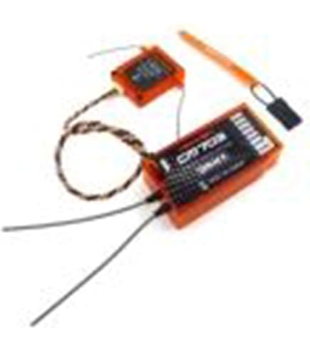 WANGCL Récepteur RC S603 2.4GHz 6CH + PPM - Compatible JR Et Spektrum DSM2/DSMX Pour Voiture RC, Drone Et Modélisme