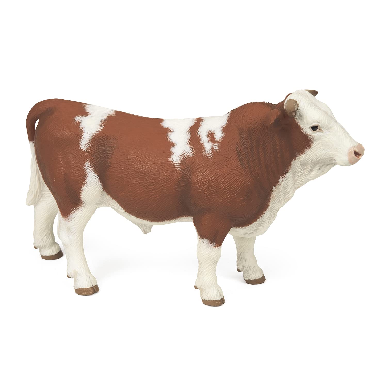 Papo 51142 Simmental bull FARMYARD FRIENDS Tiere Figurine, Miniature Succulent Plants Flower Gardening Kit (1 Pc)