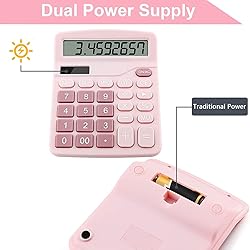 Podokas Office Calculators Desktop, 12-Digit Dual
