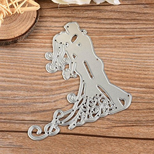 Iuhan Fashion New Metal Cutting Dies Stencil DIY Scrapbooking Embossing Album Paper Card Craft (E)