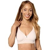 Breezies Comfort Breeze Seamless Wirefree T-Shirt Bra - 44DD Champagne