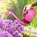Flamingo Watering Can Decorative Elegant Pot For Indoor Outdoor House Plants Easy Pour Small Size Plastic 1.5L By DecoDuke