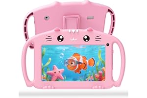 Ascrecem Kids Tablet Android 7 Inch Toddler Tablet for Kids with WiFi Quad Core 2GB 32GB ROM Parental Control Childrens Table